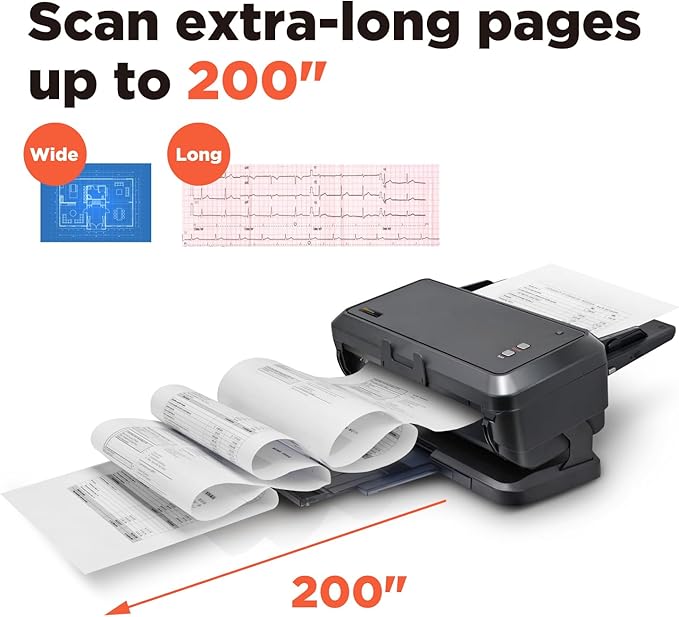Plustek Wide-Format Color Duplex Document Scanner S30, - Image 4