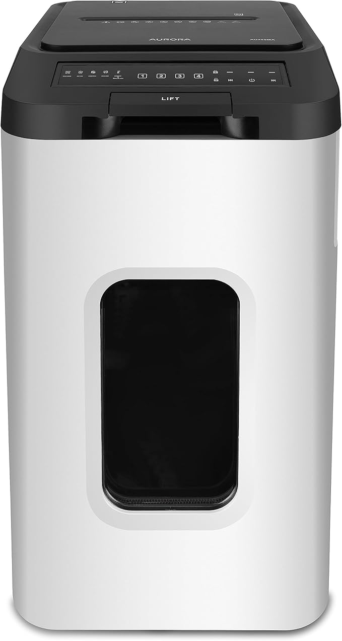 Aurora Commercial Grade 400-Sheet Auto Feed High-Security Micro-Cut Paper - Image 2
