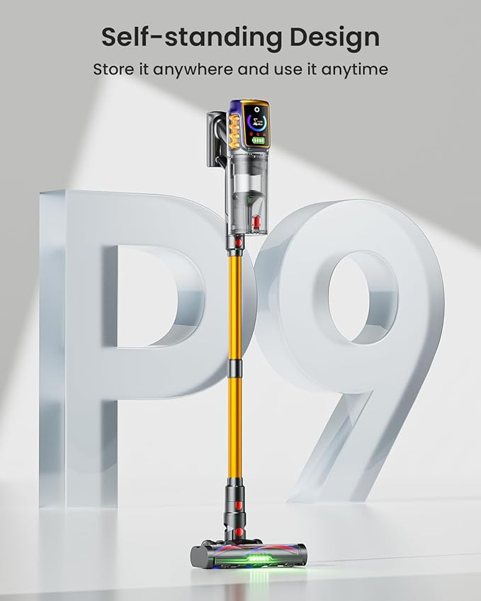 Cordless Vacuum Cleaner, 55KPa 650W 65Mins Vacuum Cleaners - Image 4