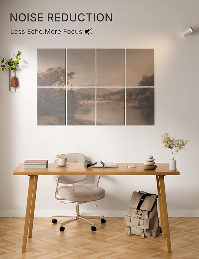 Wall Art Acoustic Panels, Decorative Sound Absorbing Panels - Image 2