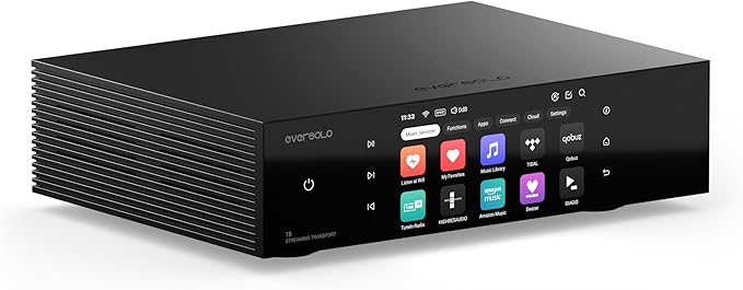 Eversolo T8 Music Streamer Transport by EVERSOLO