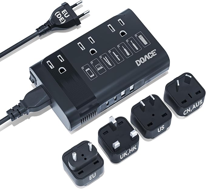Upgraded 220V to 110V Converter by DOACE