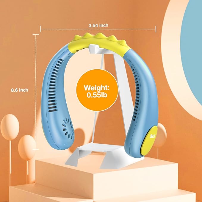 Kids Neck Fan, Portable Bladeless Fans - Image 5