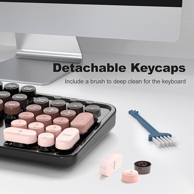 MOFII Wireless Keyboard and Mouse Combo, Full Size 2.4G Plug and Play - Image 5