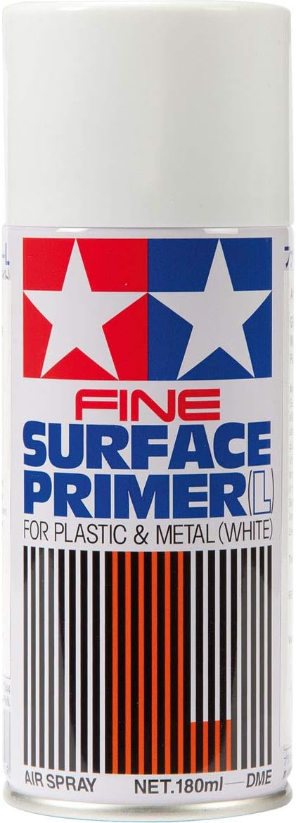 Tamiya America, Inc Primer White 180ml, TAM87044