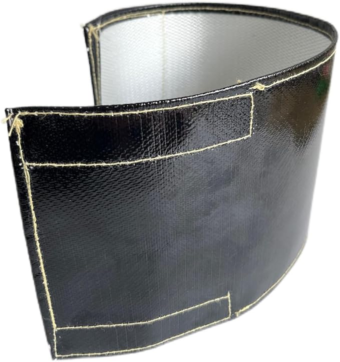 Xinhan Aluminum and Fiberglasss Heat Shielding Universal Starter Heat Shield 7 - Image 5