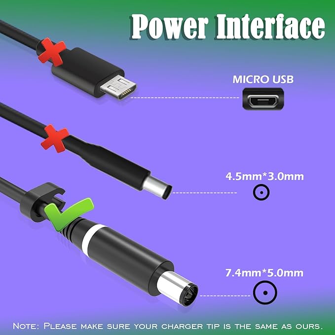 Slim 330W 16.92A 19.5V AC Laptop Charger - Image 2