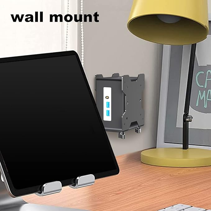 Pholiten Adjustable Thin Client Mini PC Mount Bracket, CPU VESA Under Desk and - Image 6