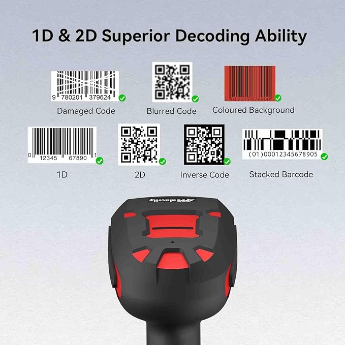 Alacrity Upgraded 2D Industrial Barcode Scanner - Image 5
