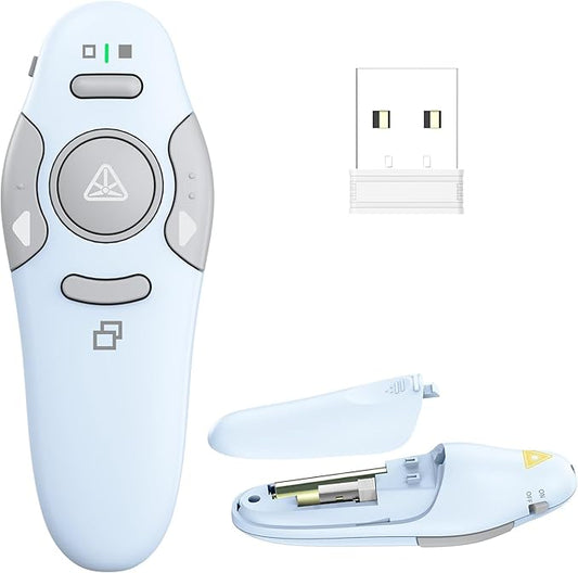 QUI Presentation Clicker Wireless Presenter Remote Clicker by QUI