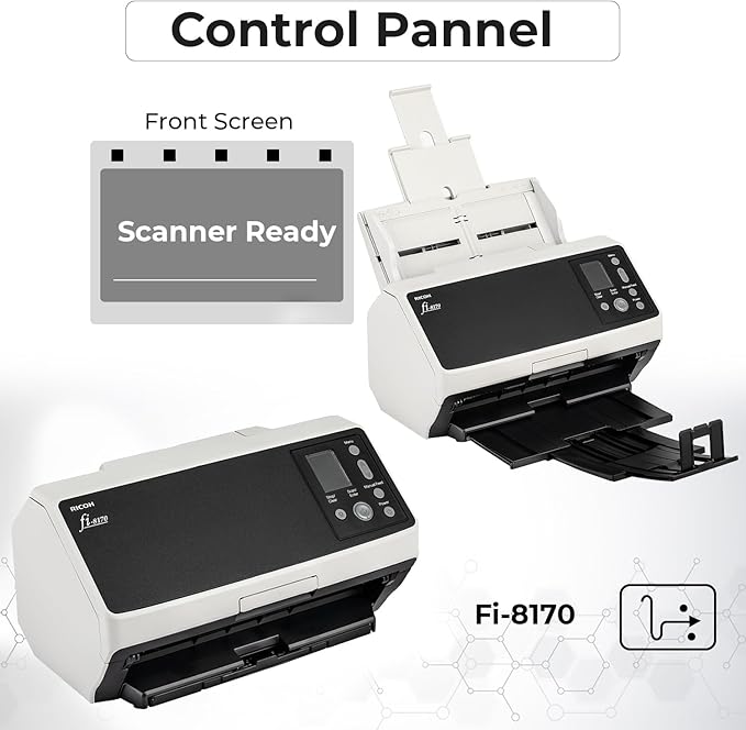Fi-8170 Professional High Speed Color Duplex Document Scanner - Image 4