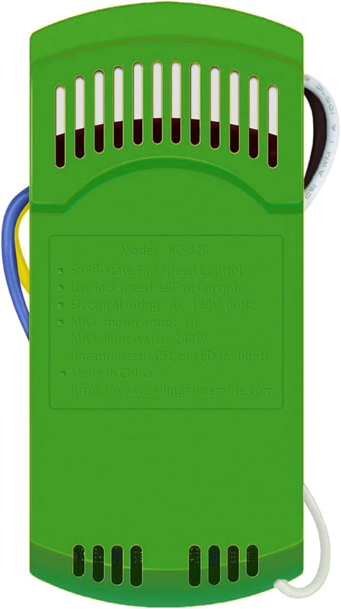 Universal Ceiling Fan Remote Control Receiver by COREBAY