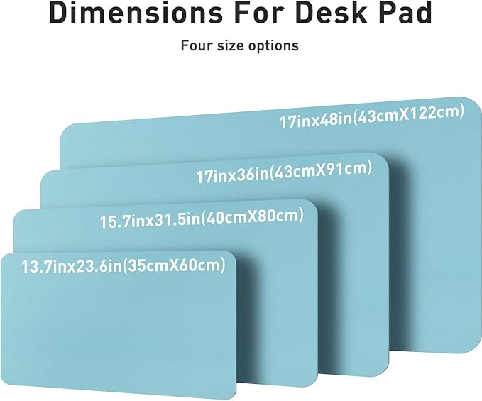 Aothia Large PU Leather Desk Pad Protector – Non-Slip Mouse Pad & Writing Mat - Image 6