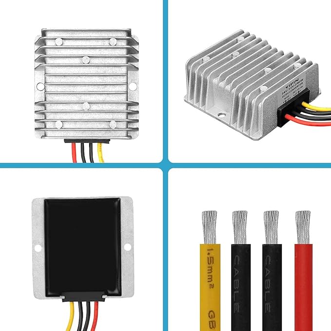 DC/DC Converter Regulator 24V Step Down to 12V 20A 240W Low Voltage Reducer - Image 5