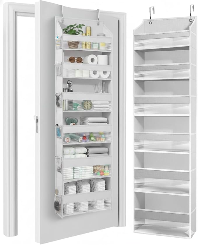 HOMELUX THEORY UPGRADED 6 Tiers Over The Door Organizer Hanging by HomeluxTheory
