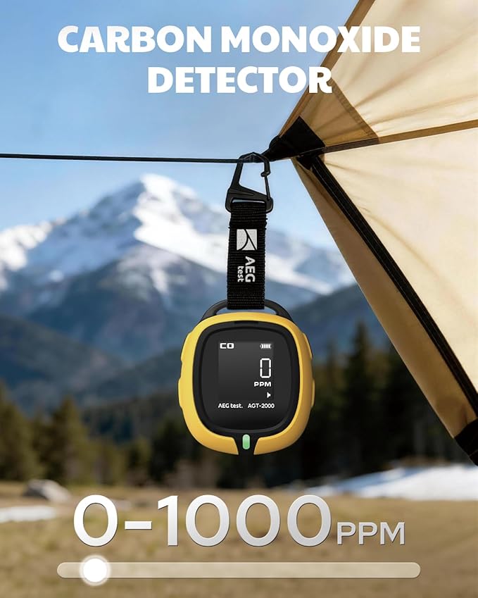 AEGTEST AGT-2000 Portable Carbon Monoxide Detector - Image 6