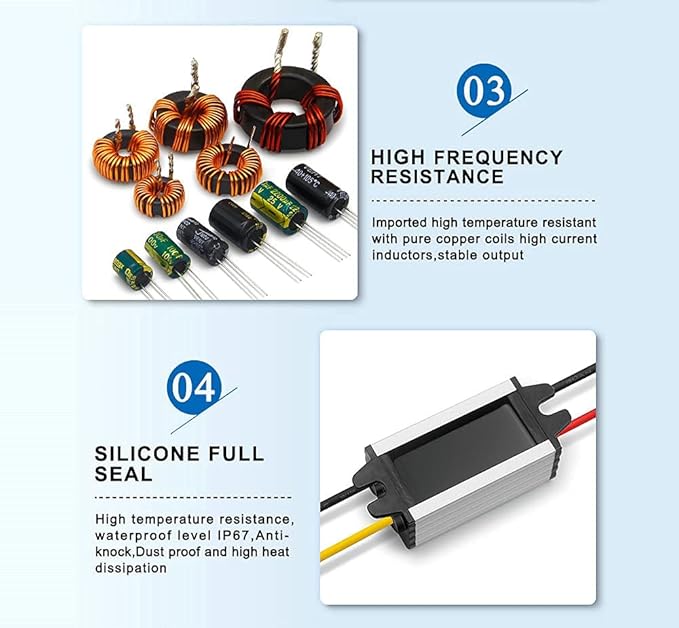 DC to DC 24V to 12V Step Down Voltage 12Volts Regulator Buck Converter Output - Image 6