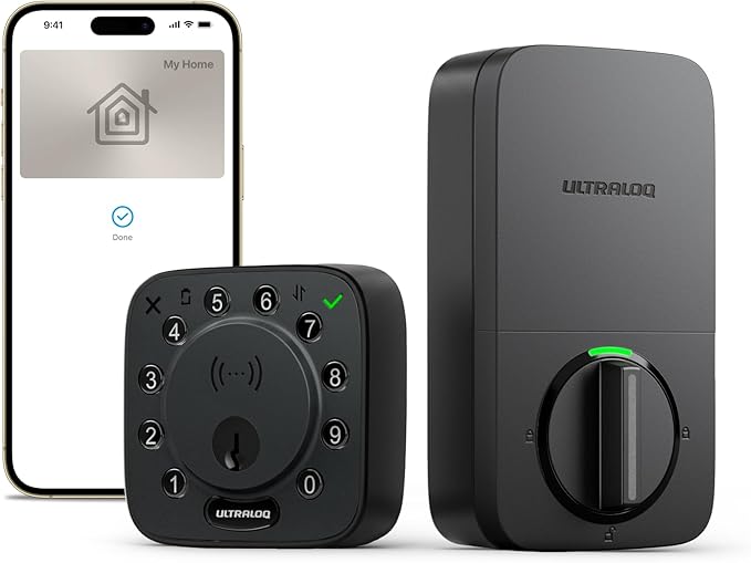 ULTRALOQ Bolt NFC Smart Deadbolt Lock by ULTRALOQOfficialStore