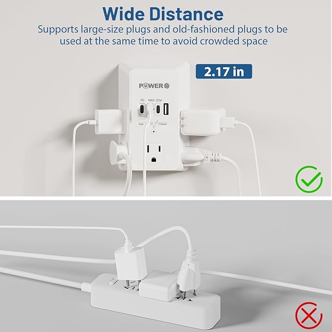 20W PD Fast Charging Wall Outlet - Image 5