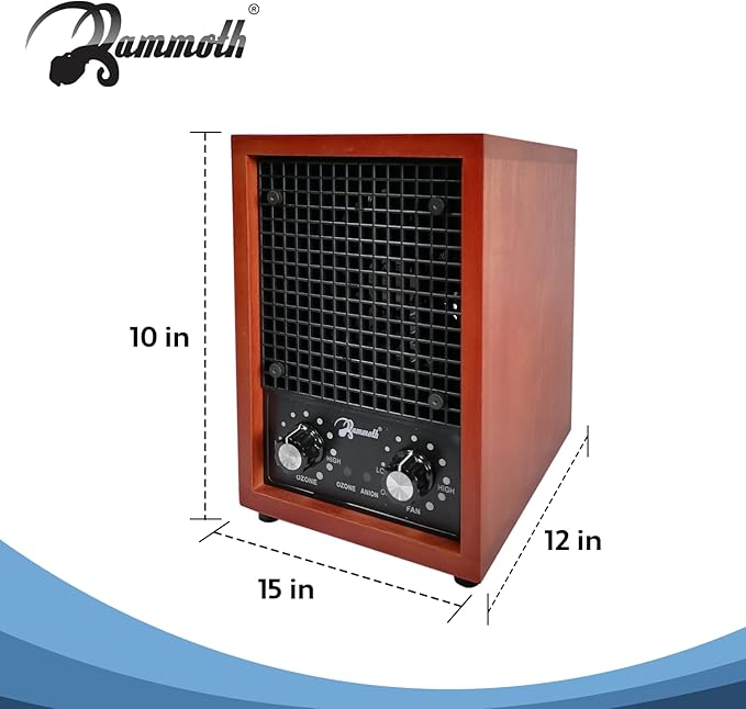 Mammoth Ion and Ozone Generator 6000 mg/hour Adjustable up to 3, 500 SqFt - Image 2