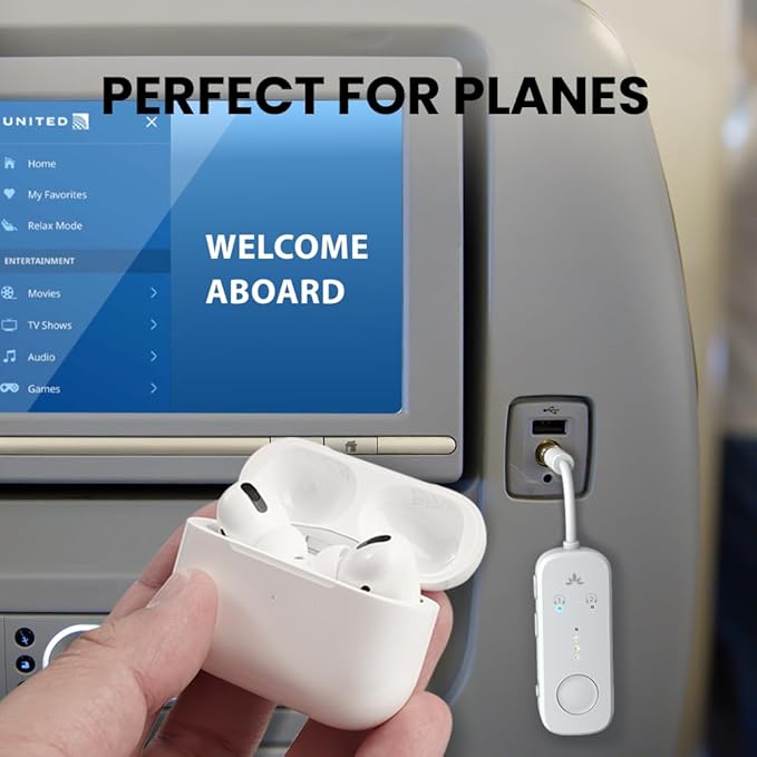 Avantree Relay - Premium Airplane Bluetooth Adapter - Image 2