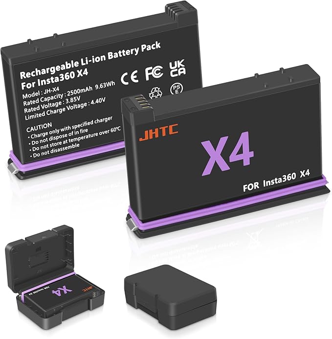 JHTC 360 X4 Battery Compatible by JHTC