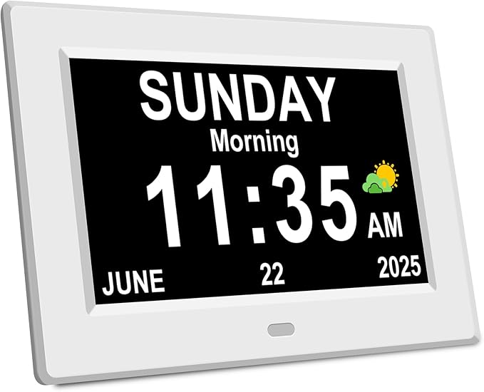 DIWAKREM 7'' Large Display Digital Clock by Unknown
