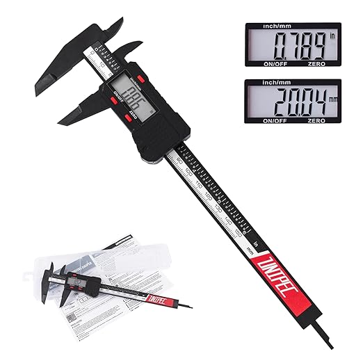 UNIPEC 6 inch Digital Caliper Micrometer, ABS Body by UNIPEC