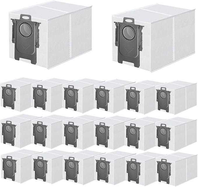 20 Pack Dust Bag Replacement for Roborock QV 35A/Qrevo S5V/Saros 10/ 10R/Q by Unknown