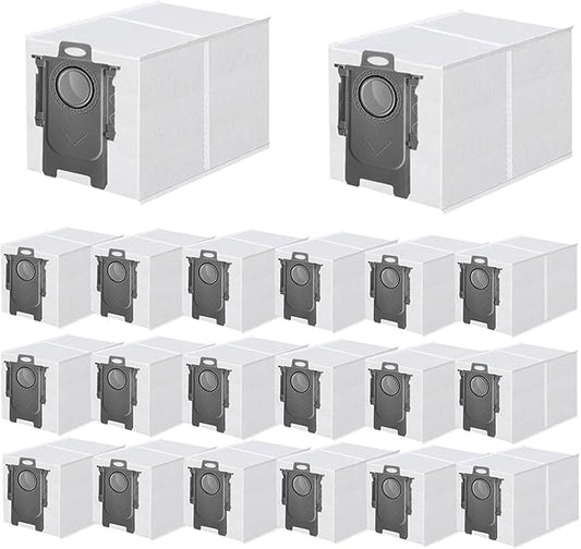 20 Pack Dust Bag Replacement for Roborock QV 35A/Qrevo S5V/Saros 10/ 10R/Q by Unknown