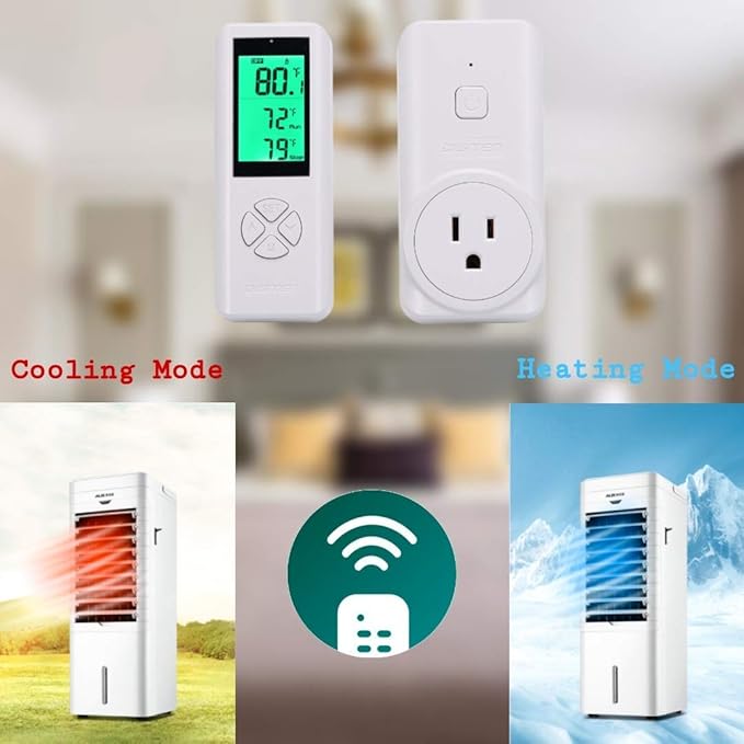 SENSTREE DIGITEN Wireless Temperature Controller, Remote Control Detect Temp - Image 5