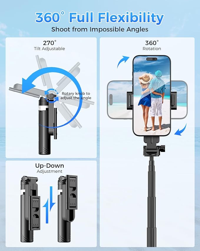 Kinwald 3-in-1 Phone Tripod - Image 7