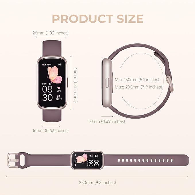 TIFOZEN Health Fitness Tracker Smart Watch - Image 8