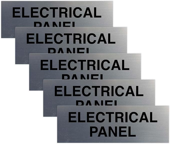 All Quality Basic Electrical Panel Sign by All+Quality