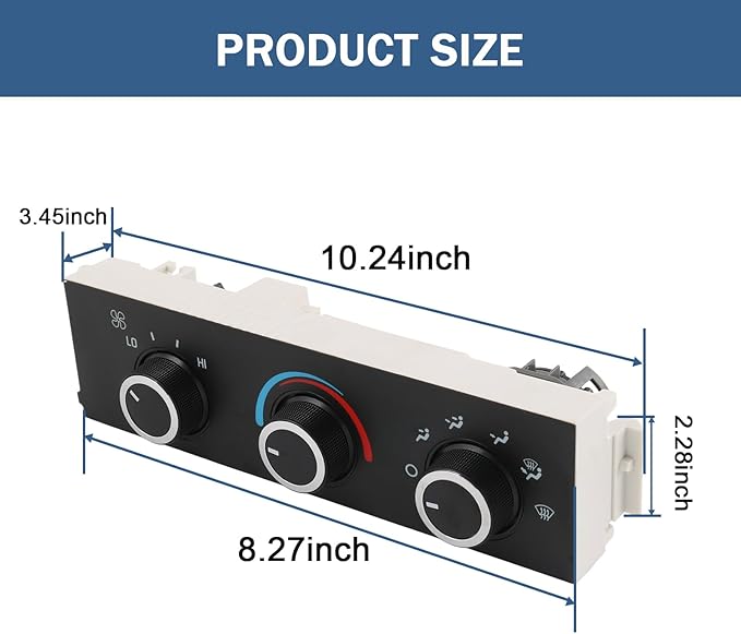 DICMIC Front A/C Heater Climate Control Module Compatible - Image 6
