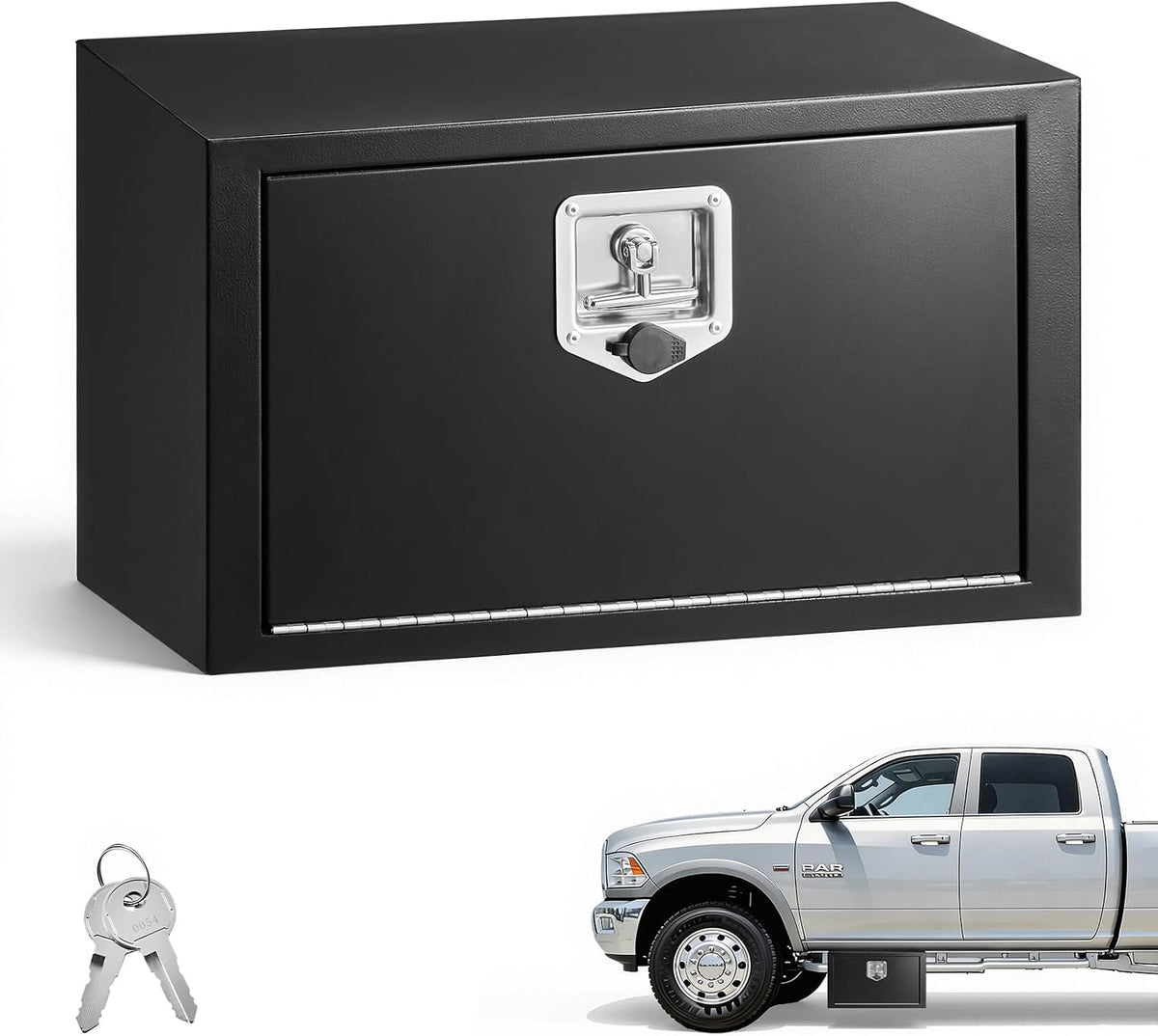 vevor underbody truck tool box, 24 x 12, main product view