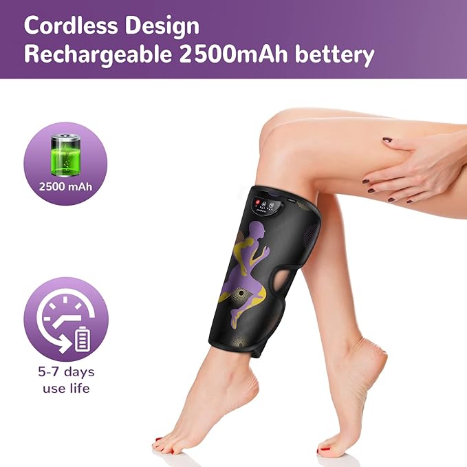 QUINEAR Rechargeable Leg Massager - Image 6