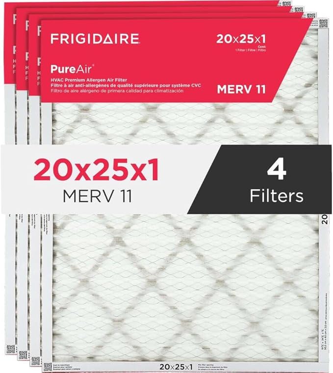 Frigidaire PureAir® 20" x 25" x 1" MERV 11 Air Filter - Image 2