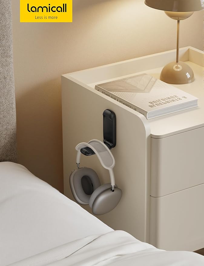 Lamicall Headphone Stand, Sticky Headset Holder - Image 7
