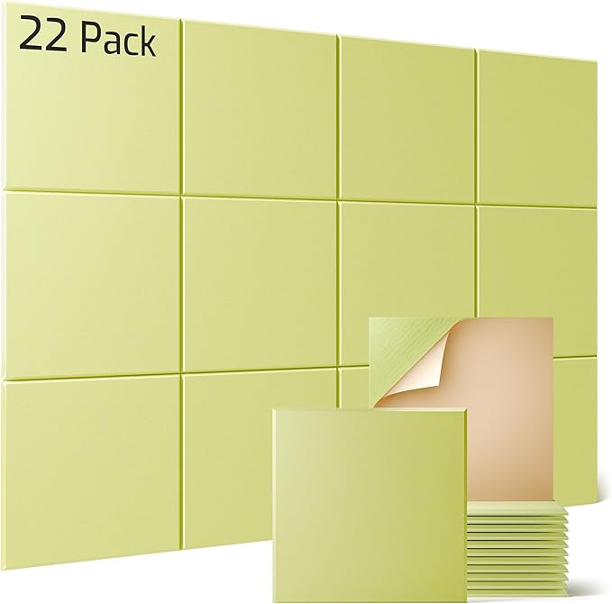Sonicism 22 Pack Acoustic Wall Panels by Sonicism