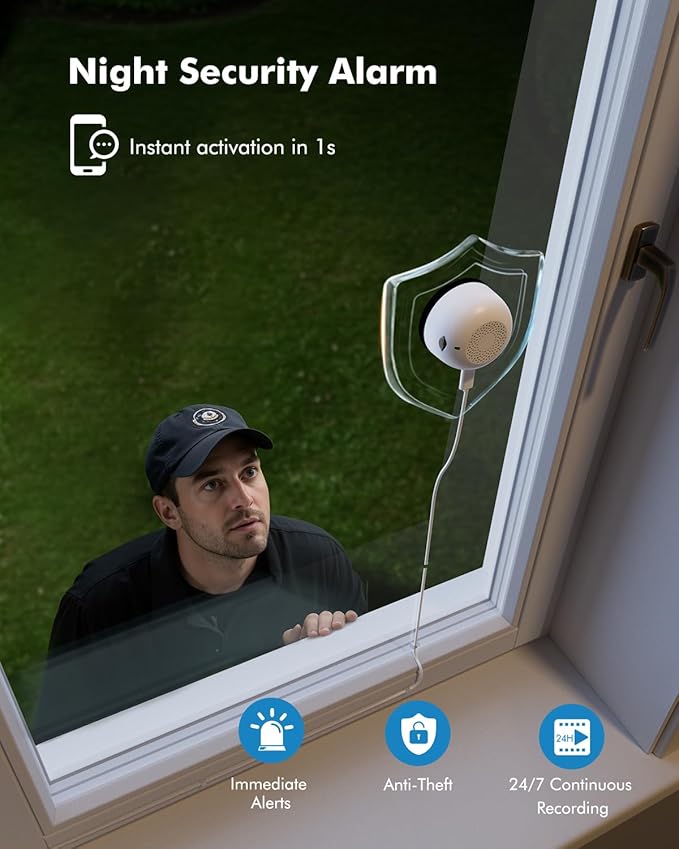 YesPano 3MP 2K Window Camera, 5G & 2.4GHz WiFi Indoor Camera - Image 10