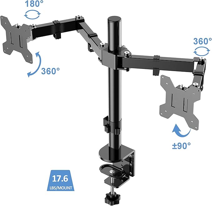Rocelco 46" Height Adjustable Corner Standing Desk Converter - Image 6