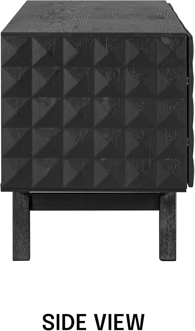 NTC Sapa Mid-Century Modern Solid Wood TV Stand 4-Door Media Console - Image 9
