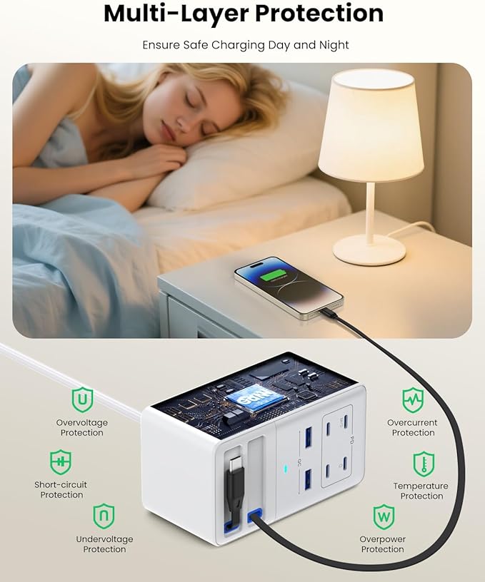 USB C Charger 275W Charging Station - Image 4