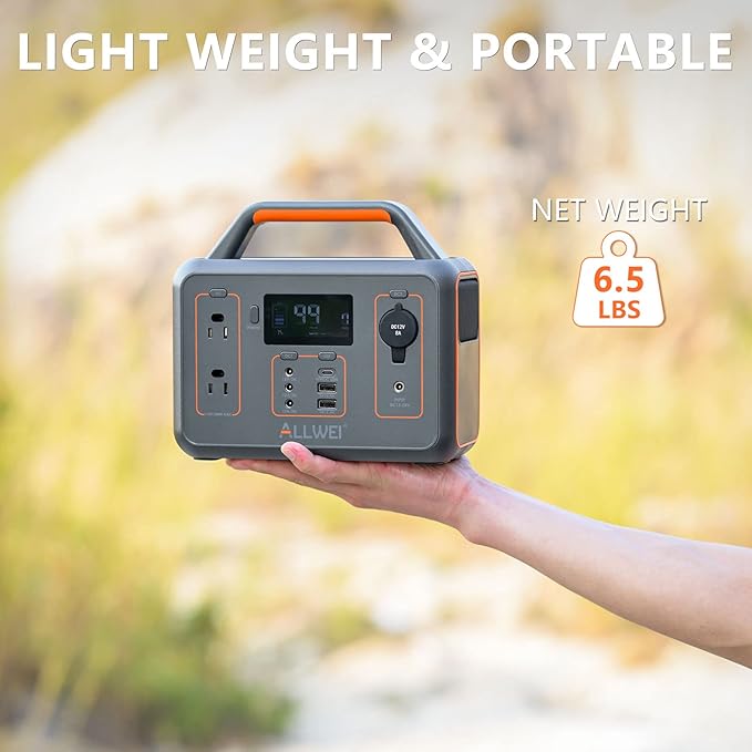 ALLWEI 300W Solar Generator - Image 5