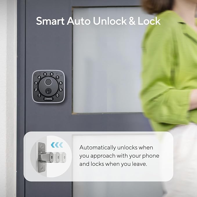 ULTRALOQ 2025 Upgrade Bolt Fingerprint Matter Smart Lock, Fingerprint Keyless - Image 7