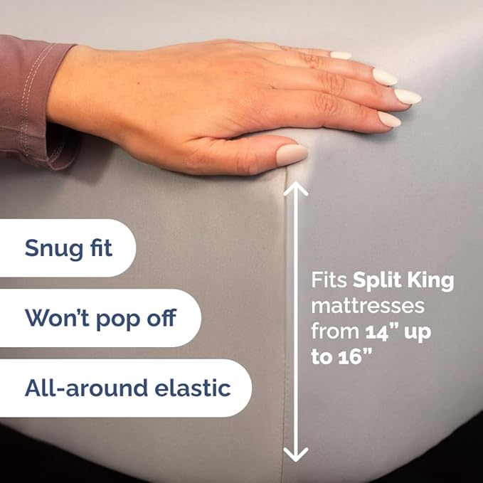 Split Head King Sheets Set - Image 4