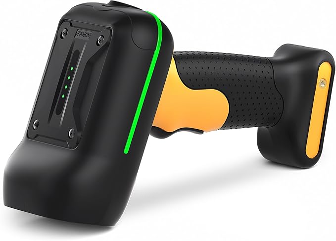 Inateck Industrial Barcode Scanner Bluetooth, 1D 2D QR Code Scanner Wireless by Inateck