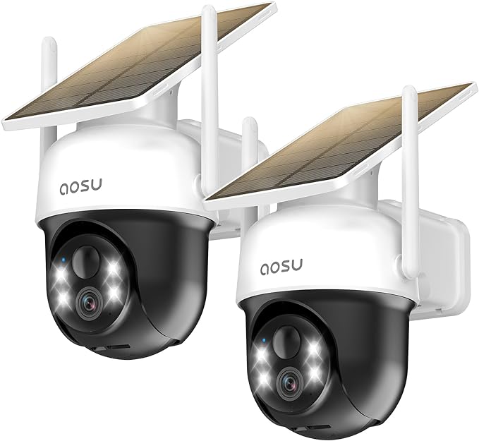 aosu Solar Camera Outdoor Wireless by AOSUSecurityOffical