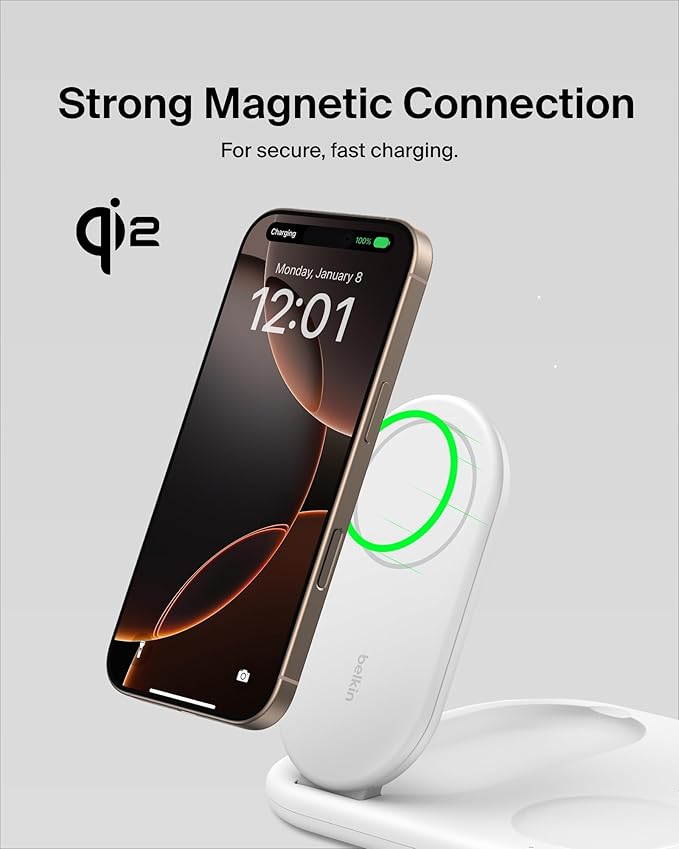 Belkin 3-in-1 MagSafe-Compatible iPhone Charger - Image 4